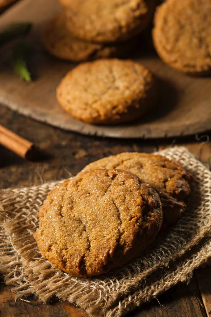 Orange spice cookies flavored with citrus zest and warm spices