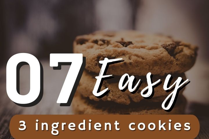 07 Easy 3 Ingredient Cookies Ak Pal Kitchen