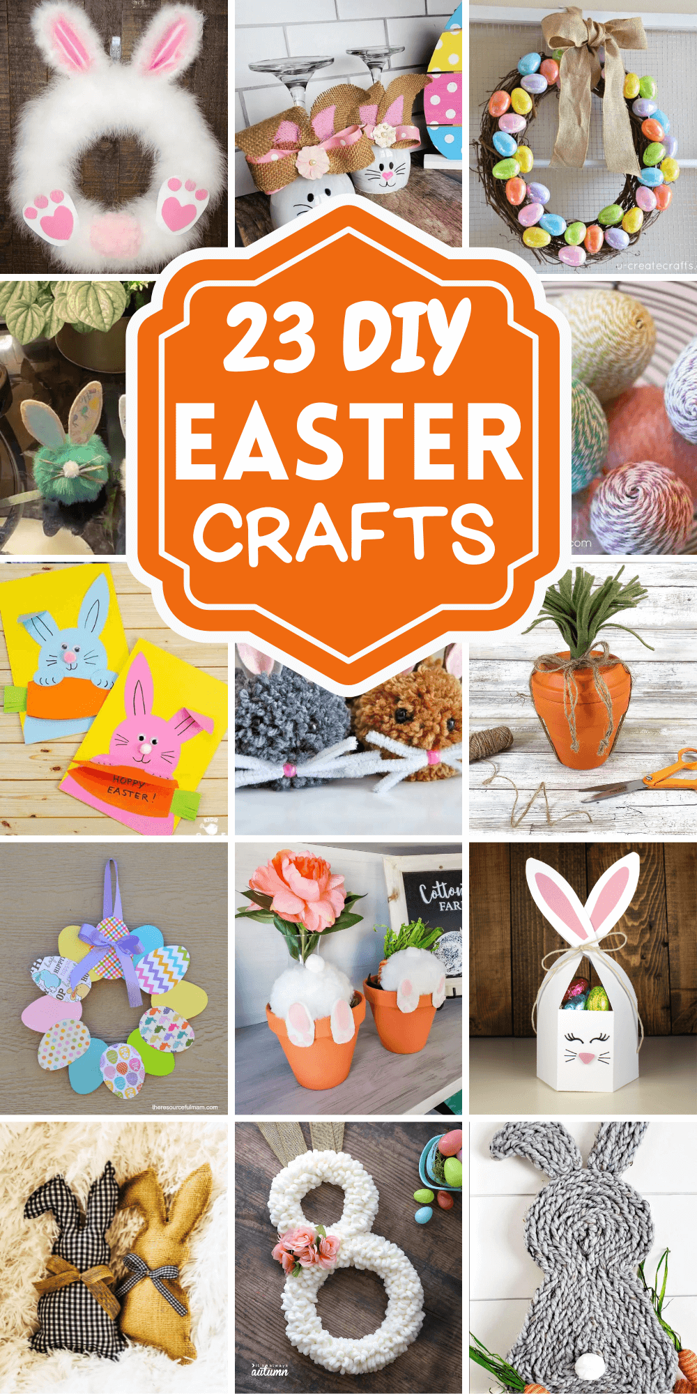 23 DIY Easter Crafts - Ak Pal Kitchen