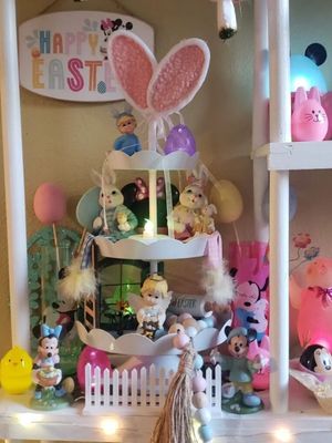 Easter Tiered Tray Decor Ideas