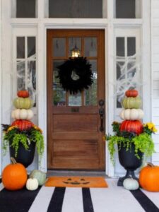 31 DIY Halloween Porch Decorations - Ak Pal Kitchen