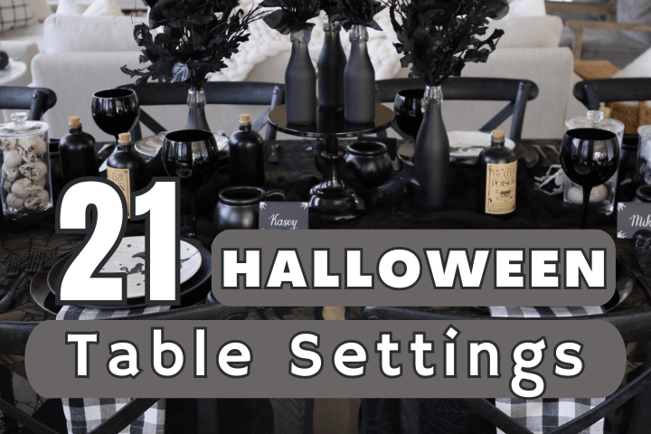 halloween-table-settings
