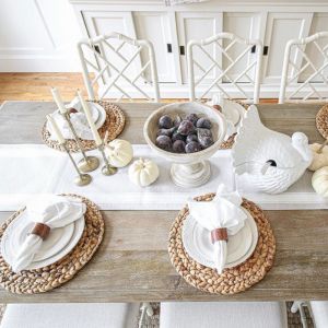 130+ Modern Thanksgiving Table Settings Ideas