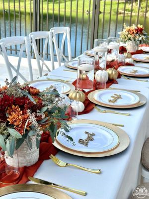 130+ Modern Thanksgiving Table Settings Ideas