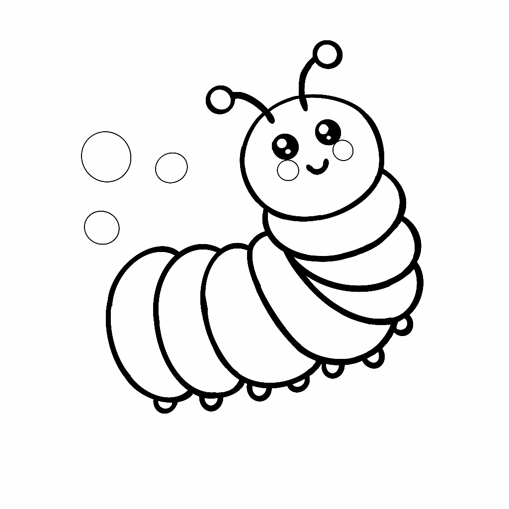 Caterpillar Craft for Preschoolers