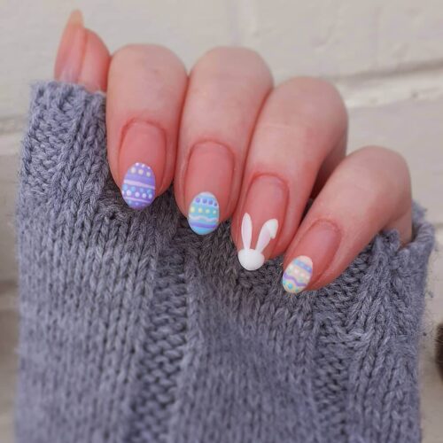 31 Cute Easter Egg Nails - Ak Pal Kitchen