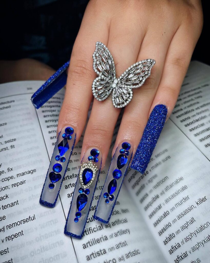 Trendy Prom Nails