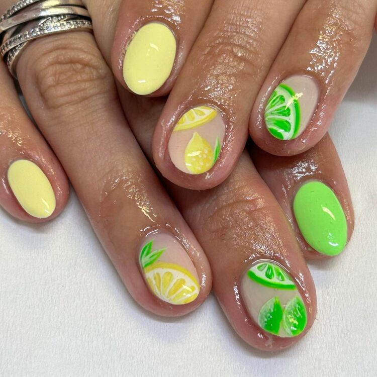 31 Refreshing Citrus Nails - Ak Pal Kitchen