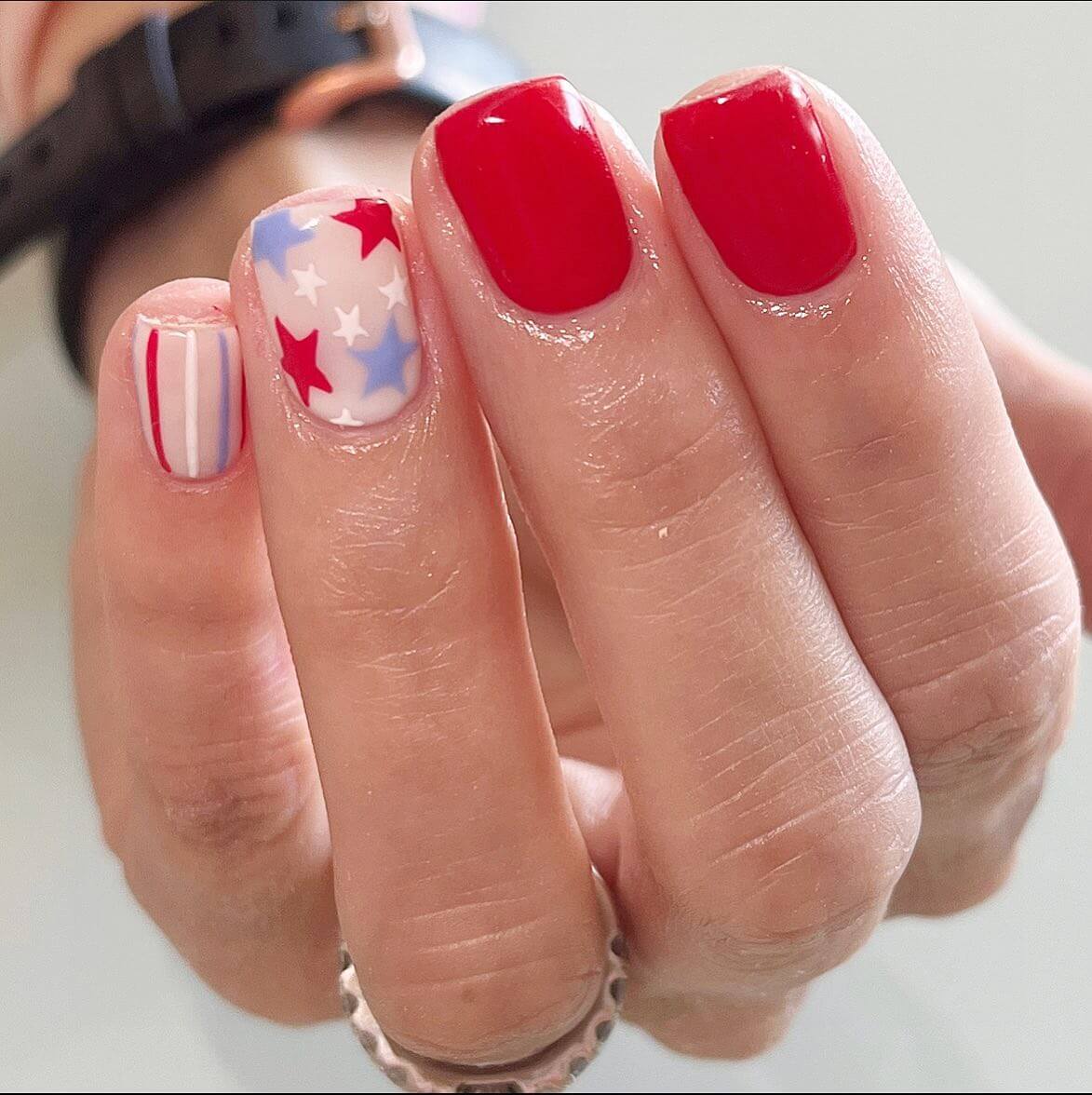 4th of july coffin nails