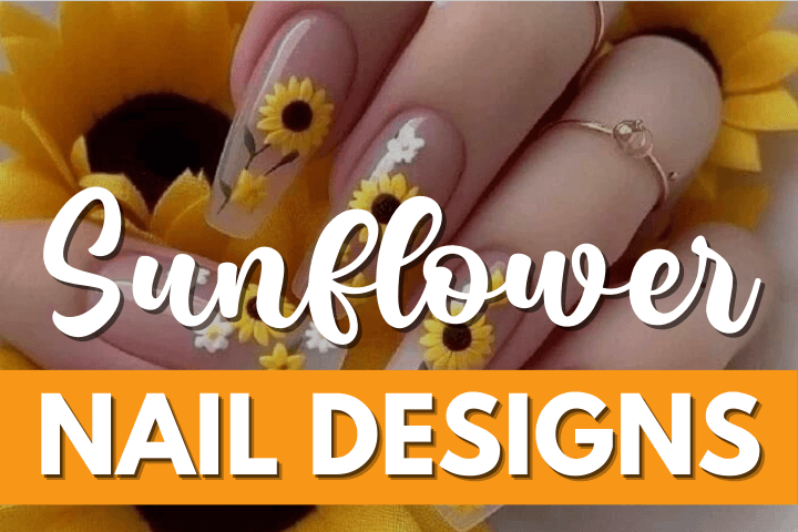 sunflower-nails
