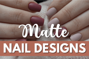 matte-nails-design