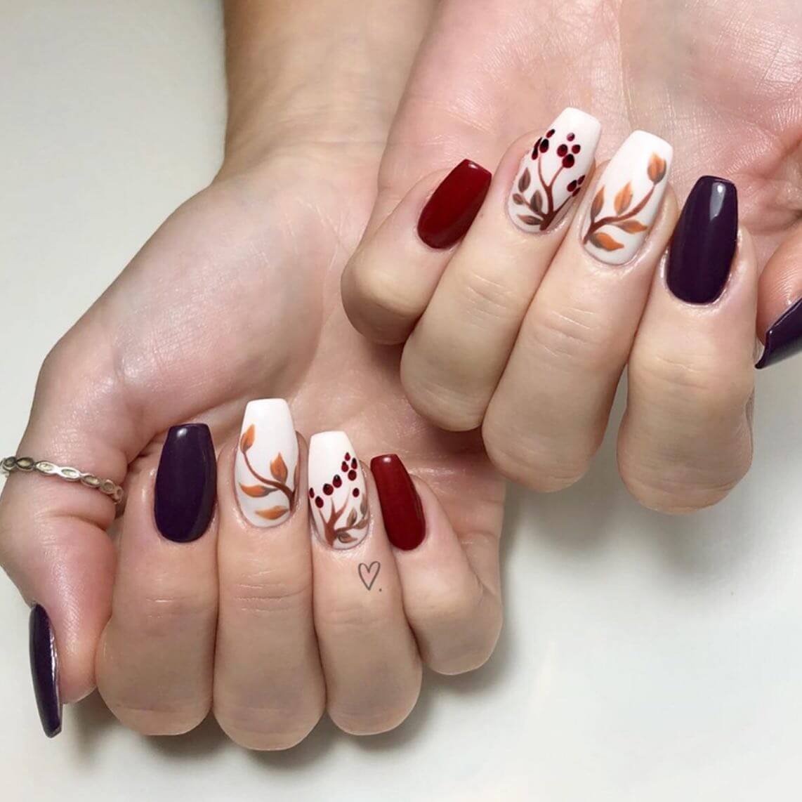 31 Trendy Fall Nail Designs - Ak Pal Kitchen