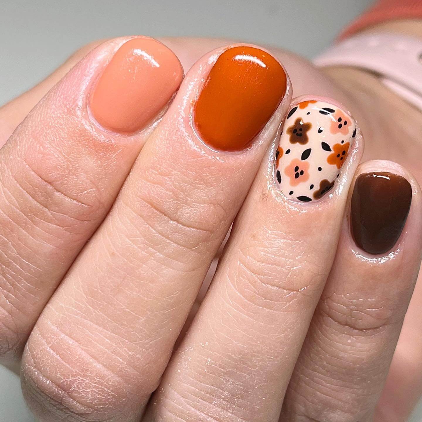 31 Trendy Fall Nail Designs - Ak Pal Kitchen