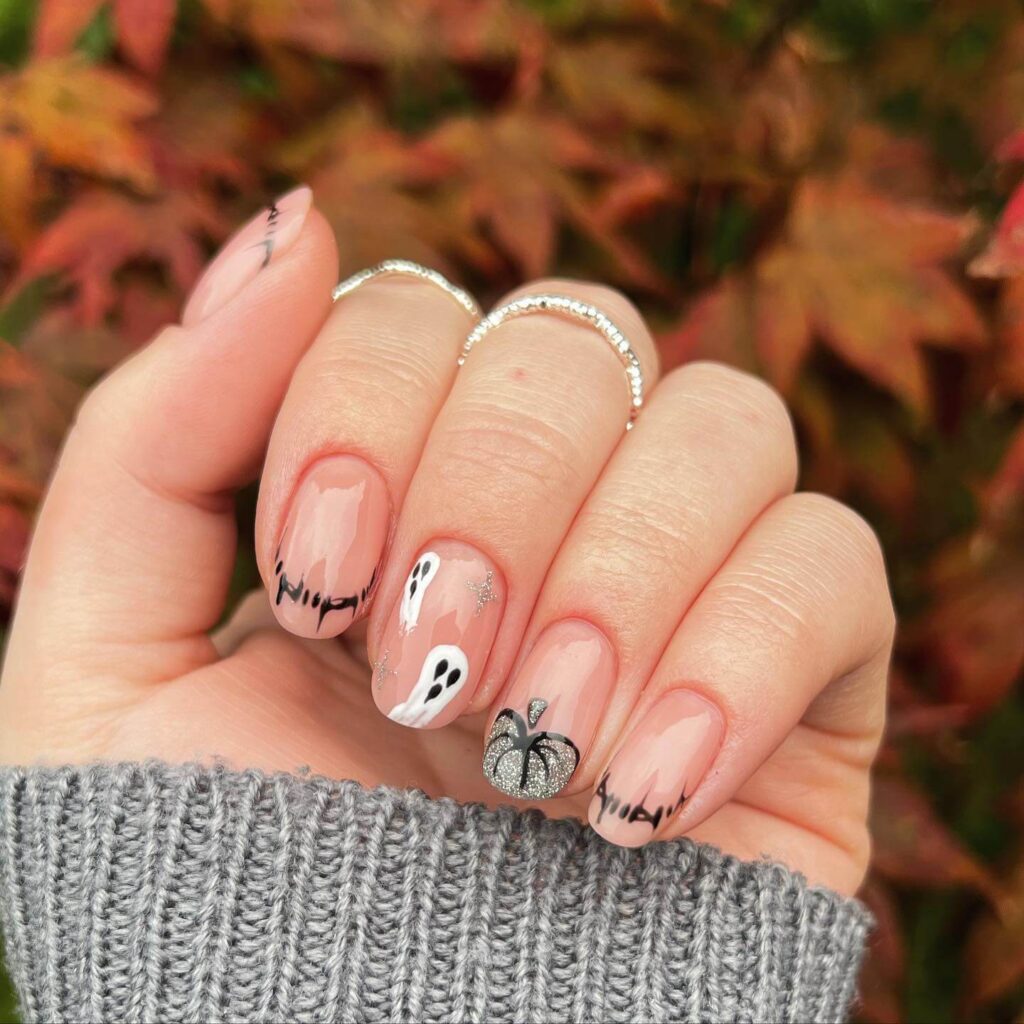 Pumpkin Nails