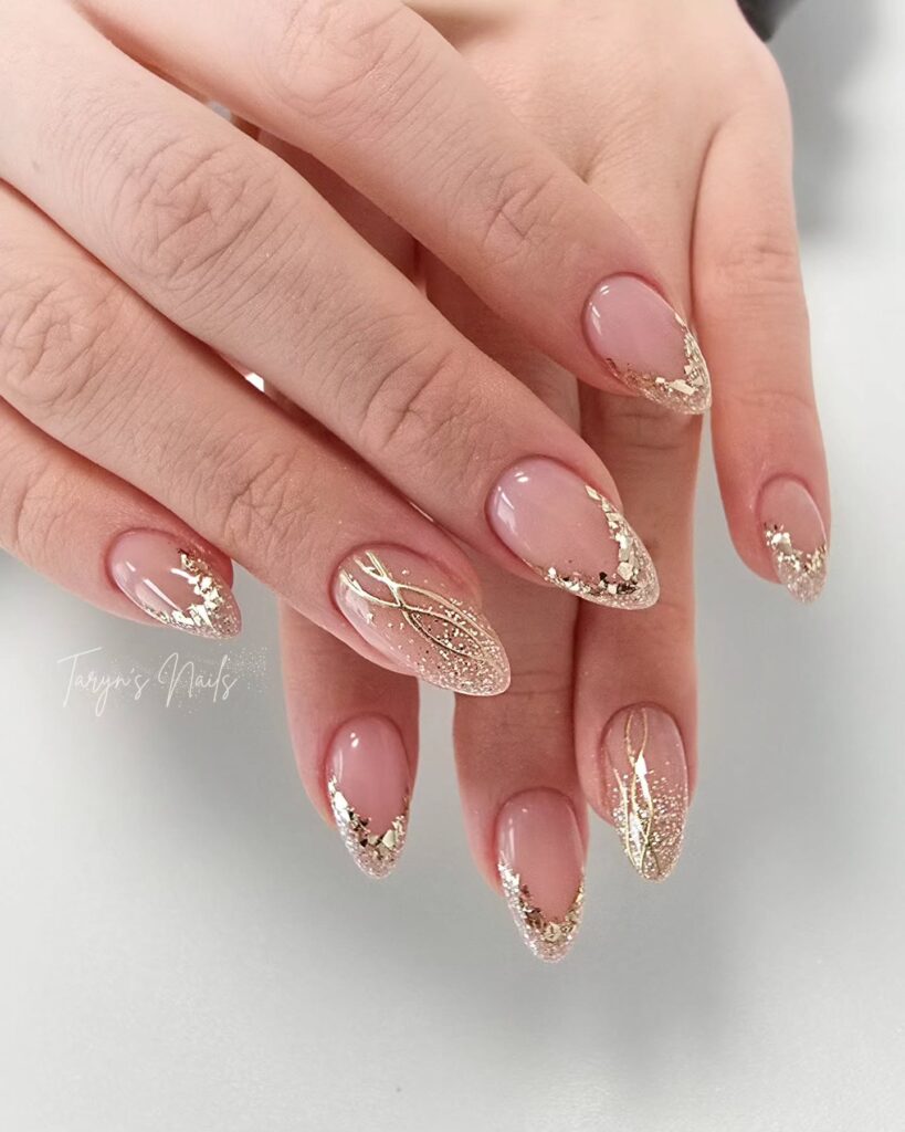 A stylish collection of almond nails featuring seasonal almond nails and creative nail art Ideas.