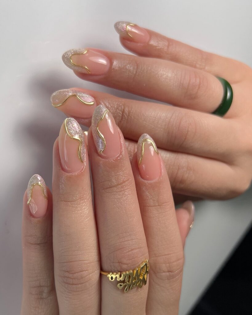 A stylish collection of almond nails featuring seasonal almond nails and creative nail art Ideas.