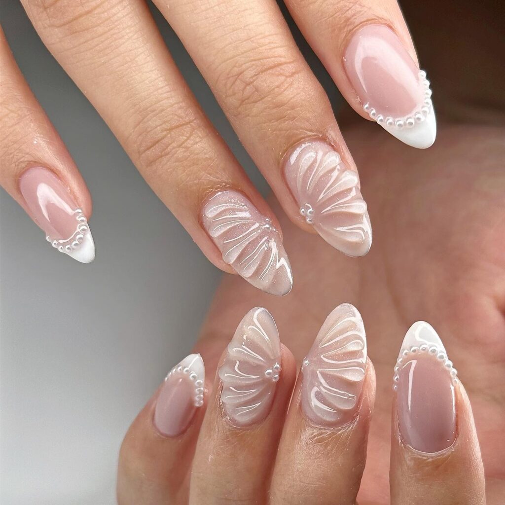 A stylish collection of almond nails featuring seasonal almond nails and creative nail art Ideas.