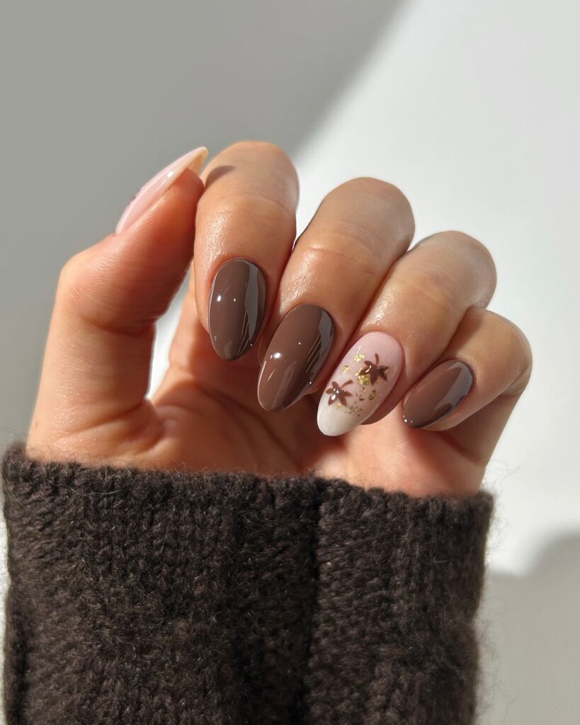 A stylish collection of almond nails featuring seasonal almond nails and creative nail art Ideas.