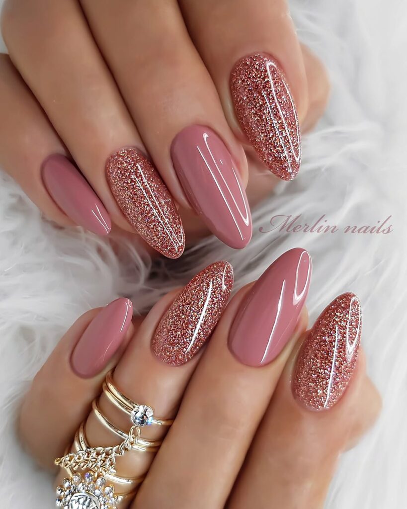 A stylish collection of almond nails featuring seasonal almond nails and creative nail art Ideas.