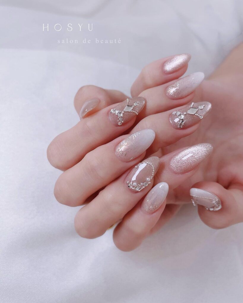 A stylish collection of almond nails featuring seasonal almond nails and creative nail art Ideas.