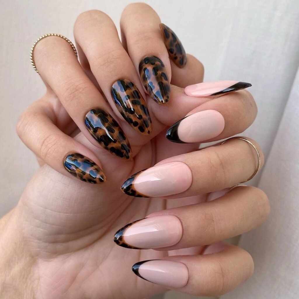 A stylish collection of almond nails featuring seasonal almond nails and creative nail art Ideas.