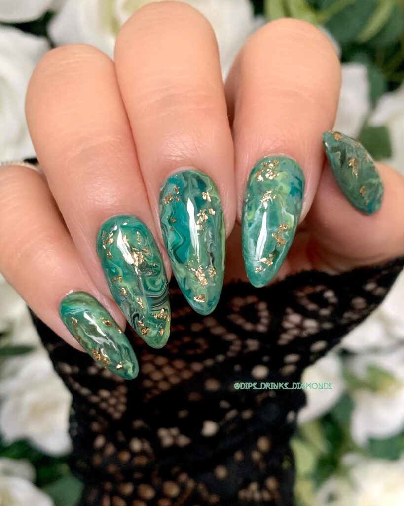 A stylish collection of almond nails featuring seasonal almond nails and creative nail art Ideas.