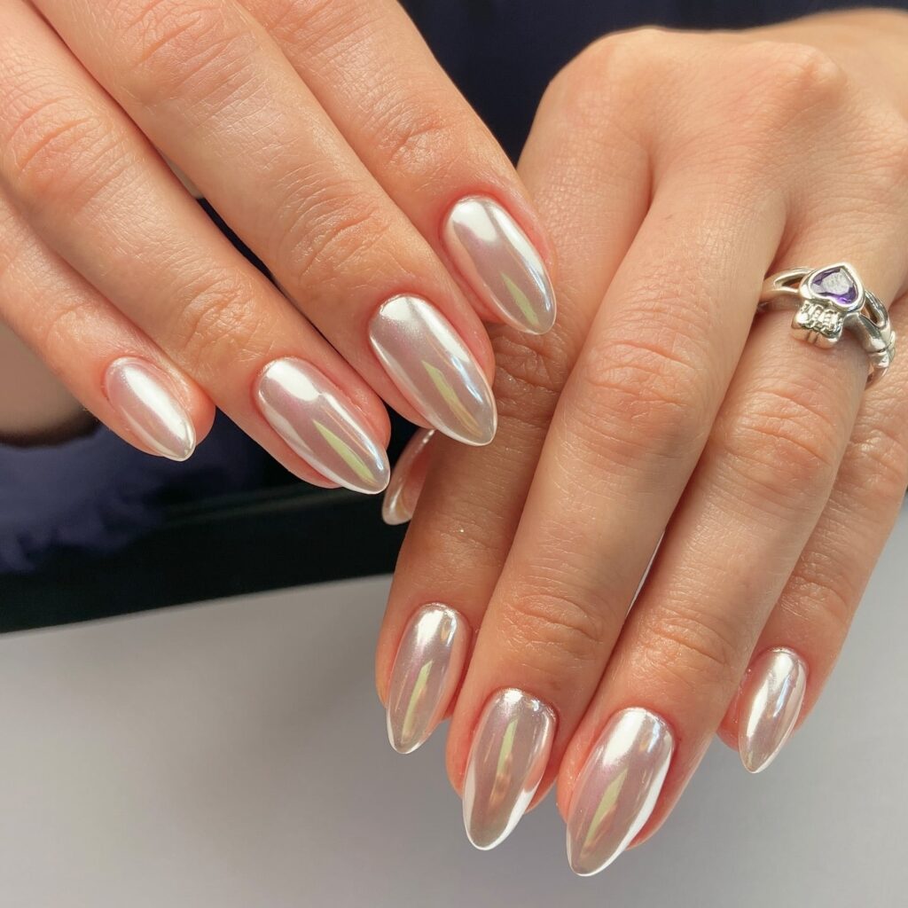 A stylish collection of almond nails featuring seasonal almond nails and creative nail art Ideas.