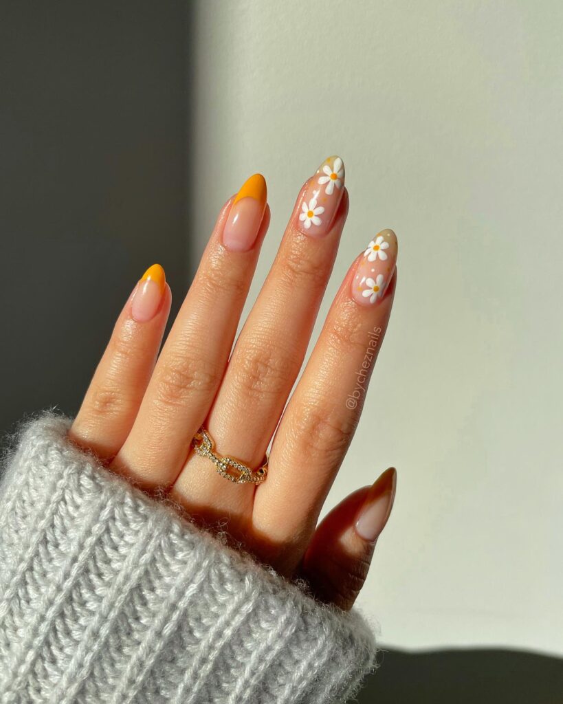 A stylish collection of almond nails featuring seasonal almond nails and creative nail art Ideas.