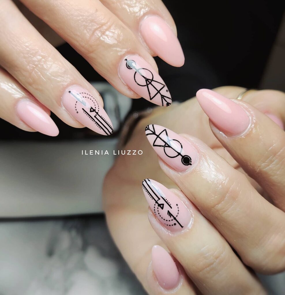 A stylish collection of almond nails featuring seasonal almond nails and creative nail art Ideas.