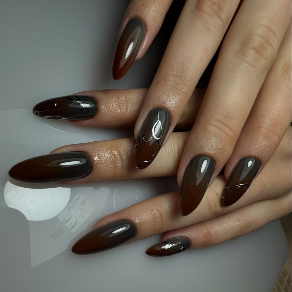 A stylish collection of almond nails featuring seasonal almond nails and creative nail art Ideas.