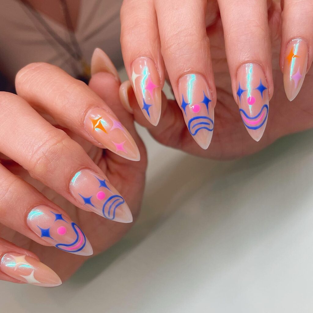 A stylish collection of March nails featuring pastel nails, Easter nail art, St. Patrick's Day nail designs, and spring-inspired manicures.