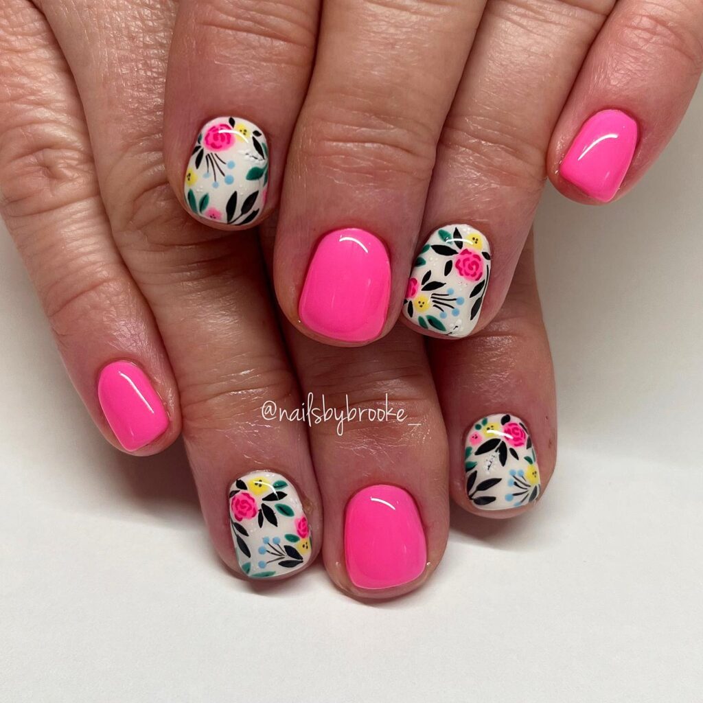 A stylish collection of March nails featuring pastel nails, Easter nail art, St. Patrick's Day nail designs, and spring-inspired manicures.