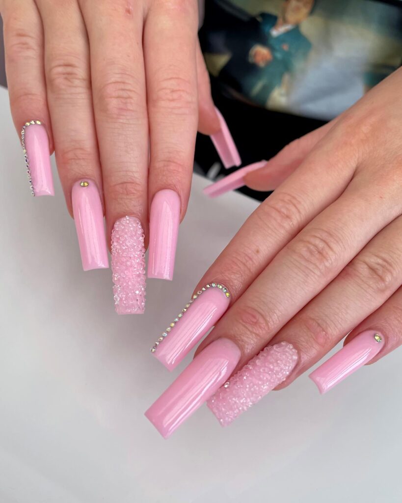 Baby Pink Nails