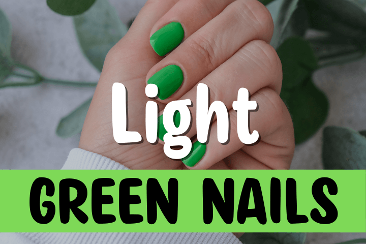 light-green-nails