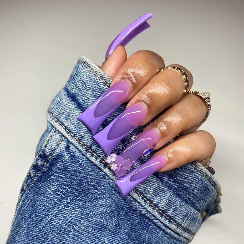 Purple Nails